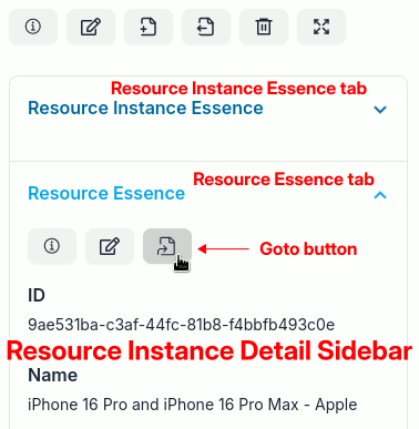 Goto button
